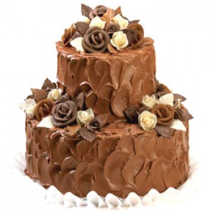 Double Love Storey Chocolate Fantasy Cake Online Cake Delivery